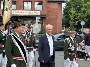Zu Besuch beim Schützenfest in Bad Laasphe